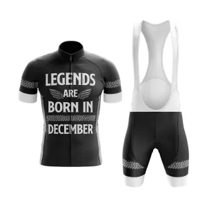 Legends are born in December Club Cycling Kit V1