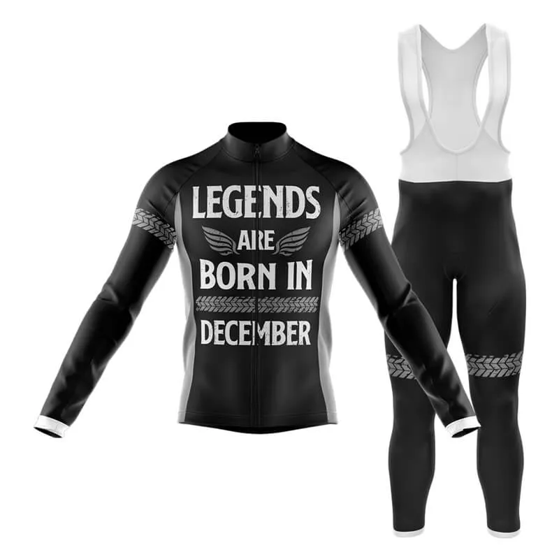 Legends are born in December Club Cycling Kit V1