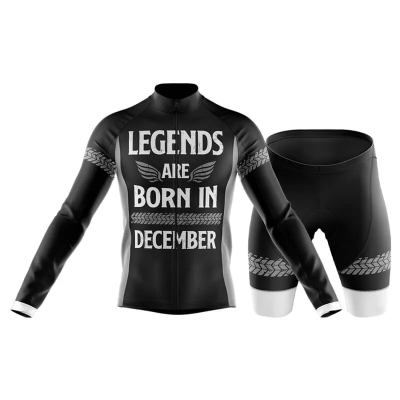 Legends are born in December Club Cycling Kit V1