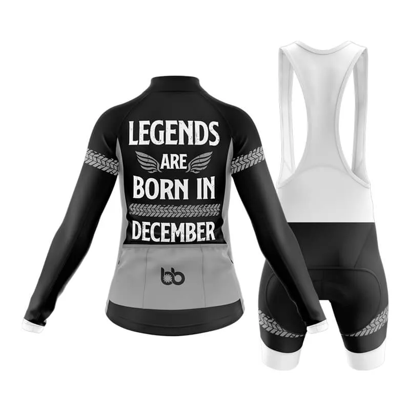 Legends are born in December Club Cycling Kit V1