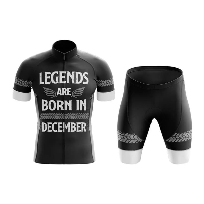 Legends are born in December Club Cycling Kit V1