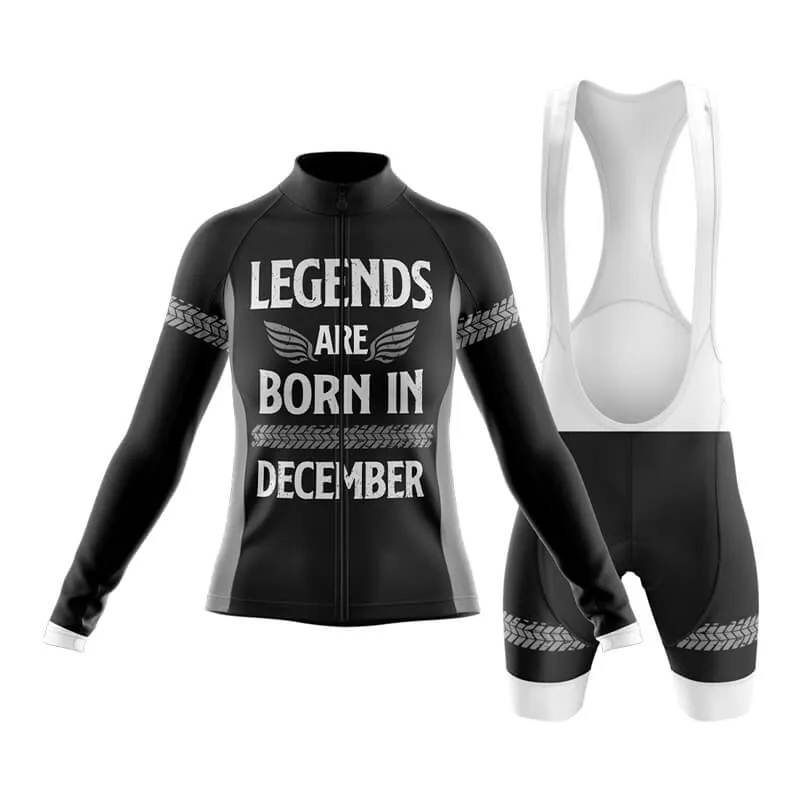 Legends are born in December Club Cycling Kit V1