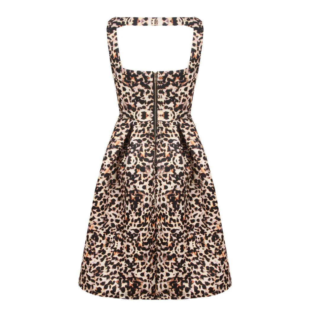 Leopard Print Prom Dress SIZE L