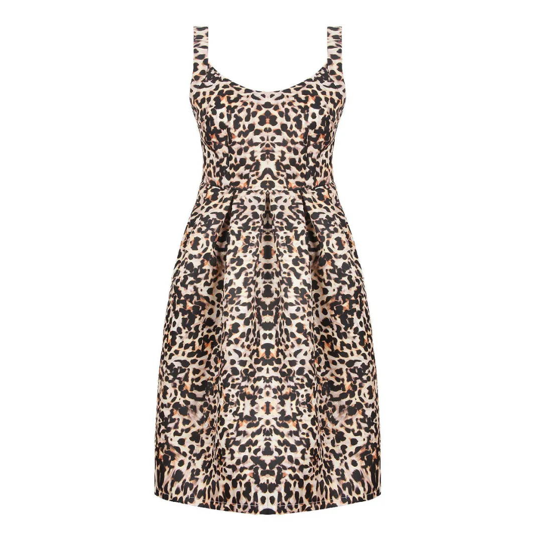 Leopard Print Prom Dress SIZE L