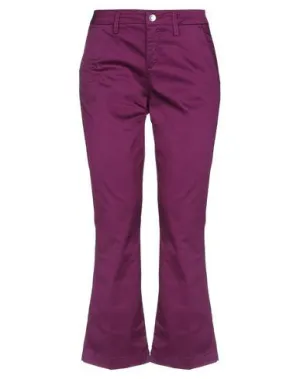 Liu •jo Women 3/4-length trousers Purple 26 jeans