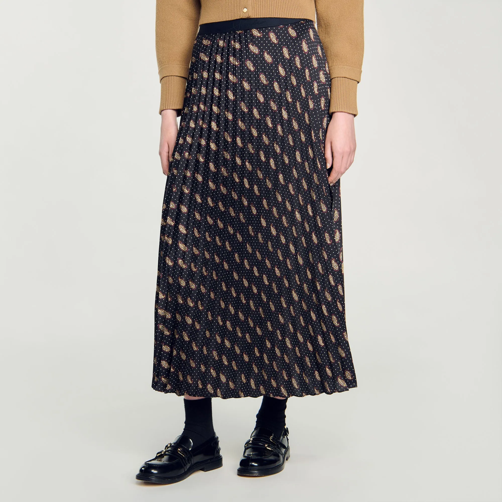 Long Paisley Skirt