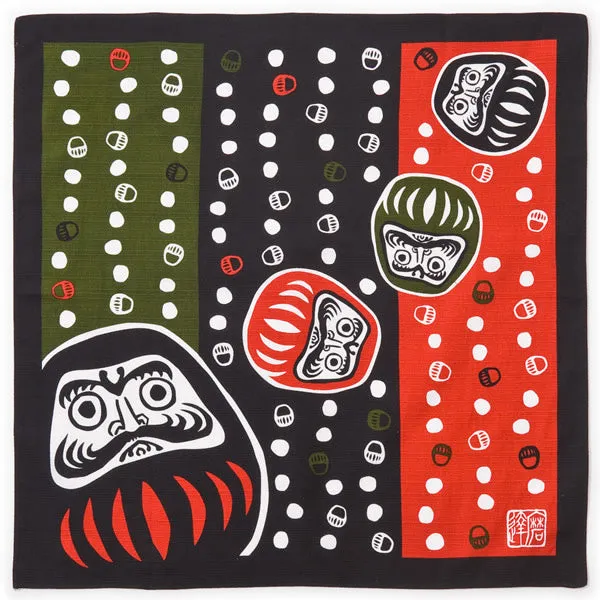 Lucky Daruma Small Japanese Furoshiki