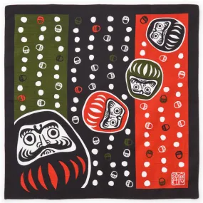 Lucky Daruma Small Japanese Furoshiki