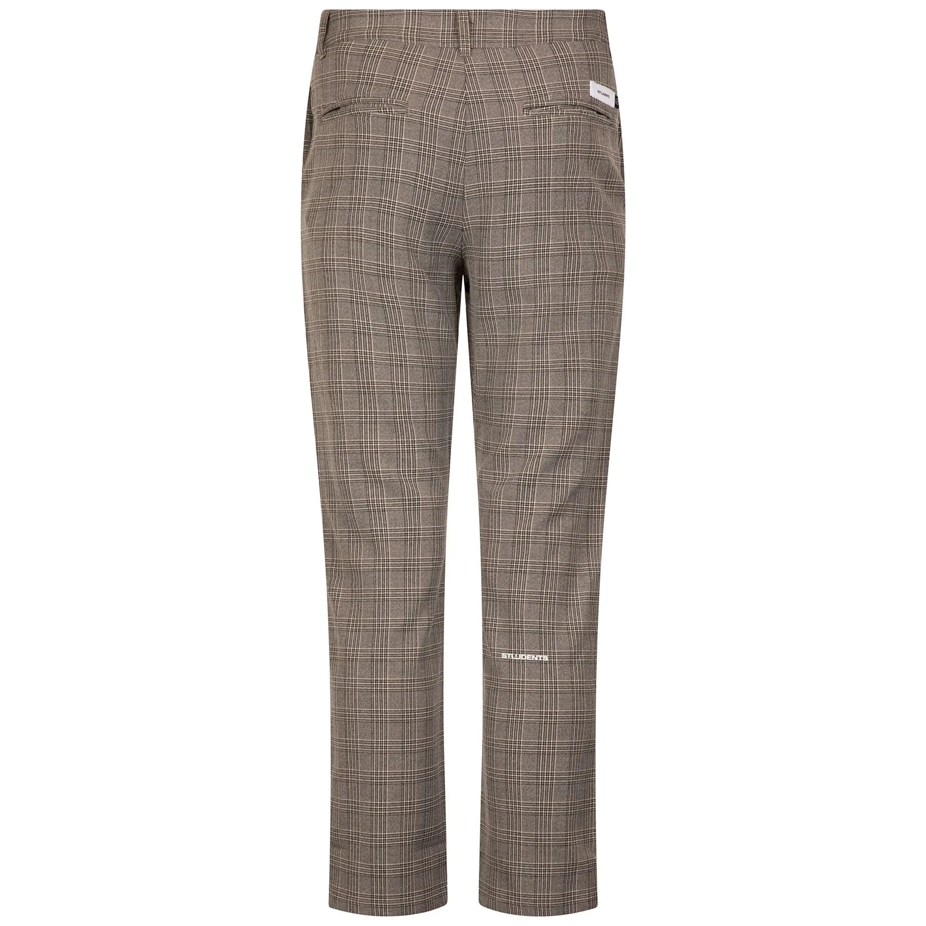 Macker Plaid Pants Brown - AW24