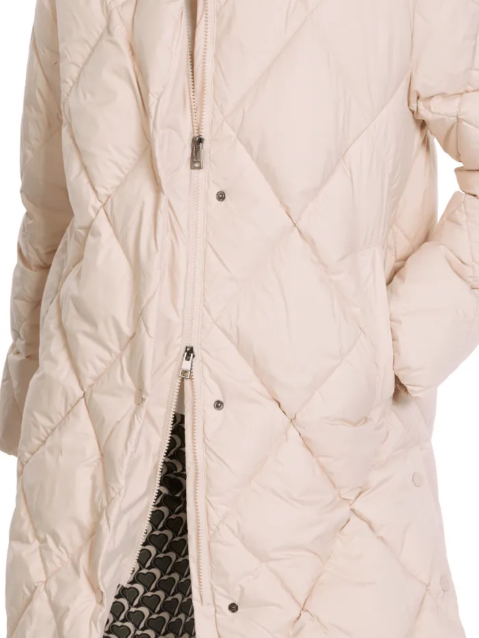 Marc Cain Additions Long Outdoor Quilted Jacket VA 12.02 W72 COL 157