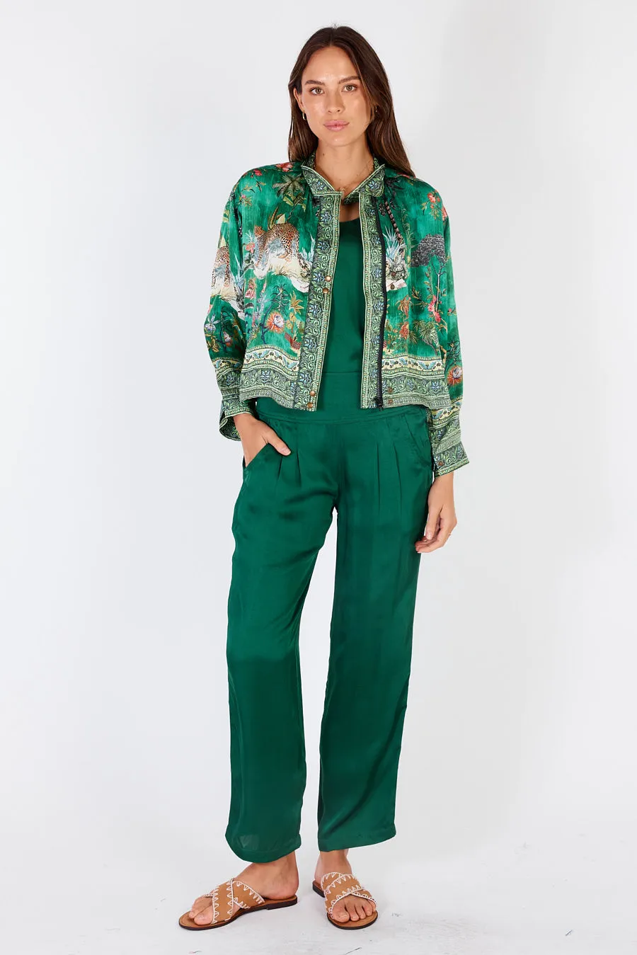 Marigold Pant Green