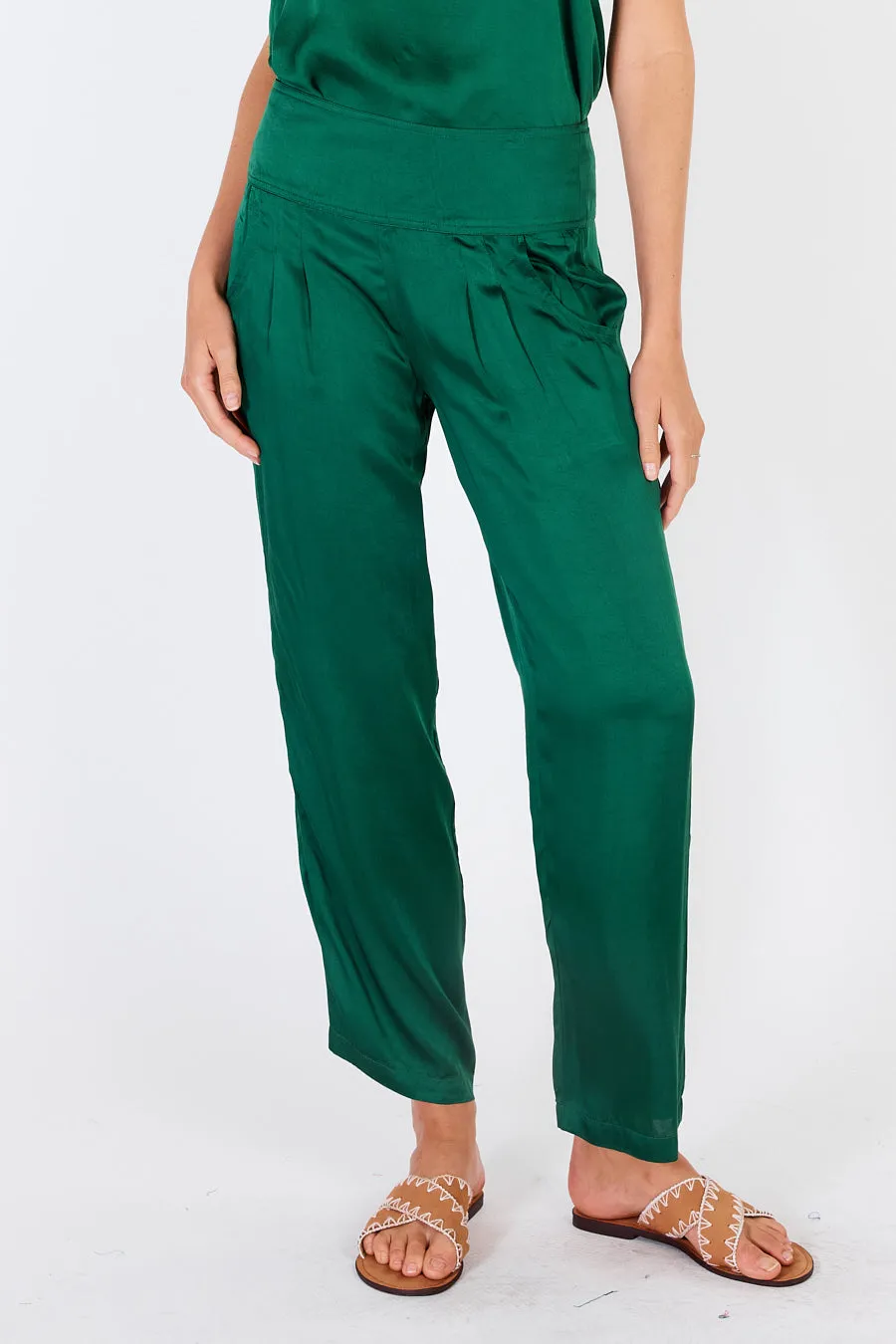 Marigold Pant Green