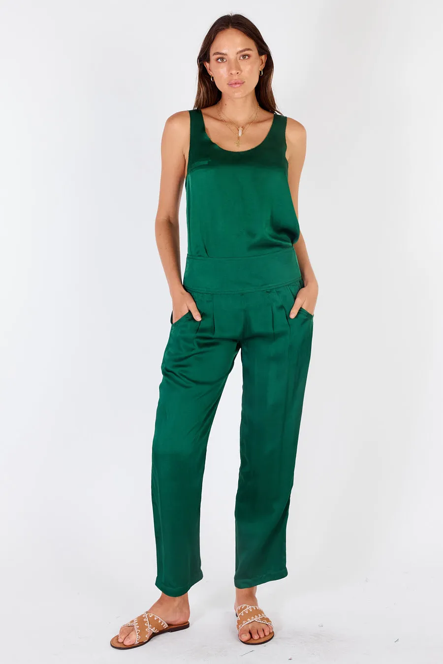 Marigold Pant Green