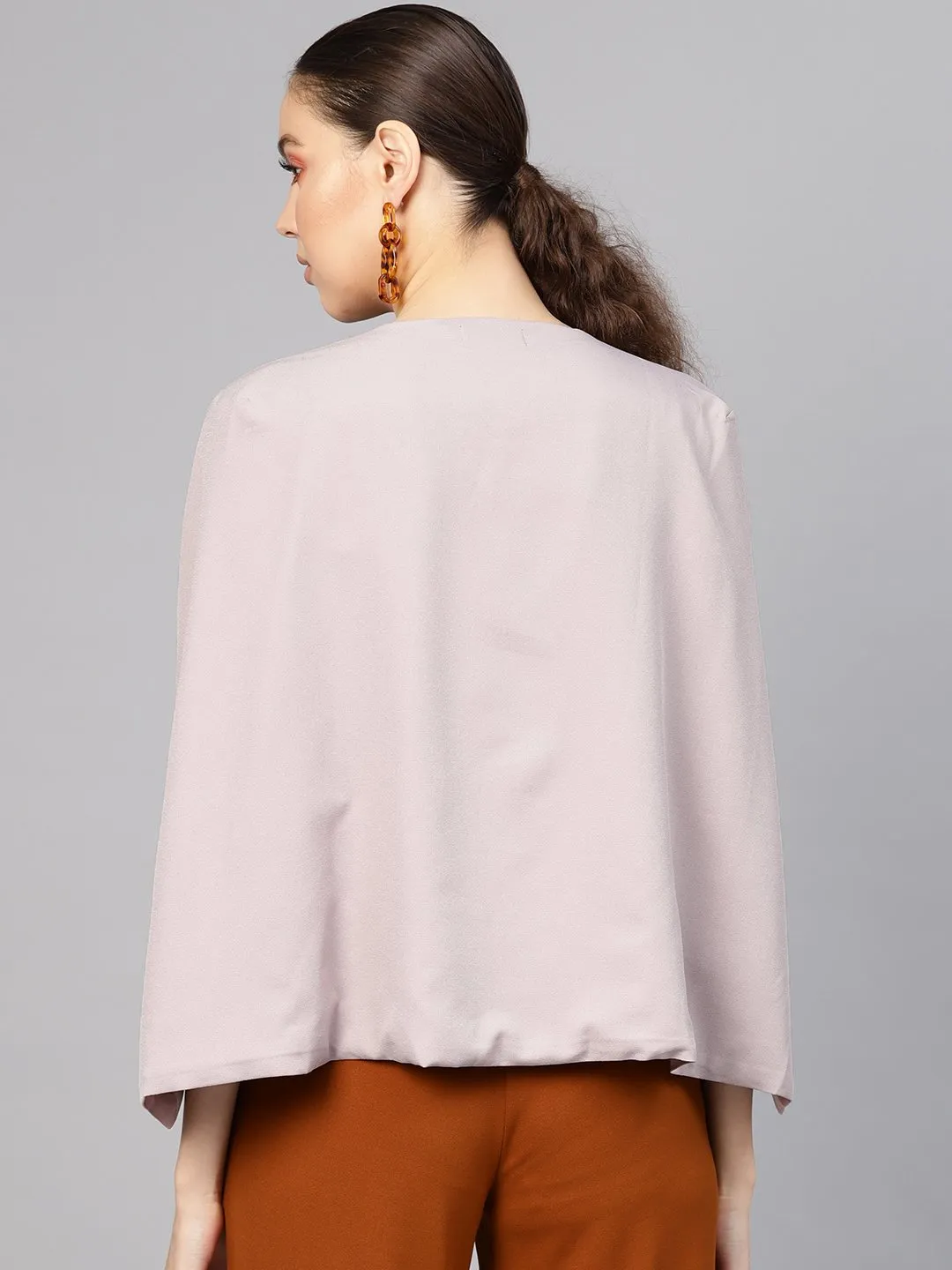 Mauve Cape Jacket