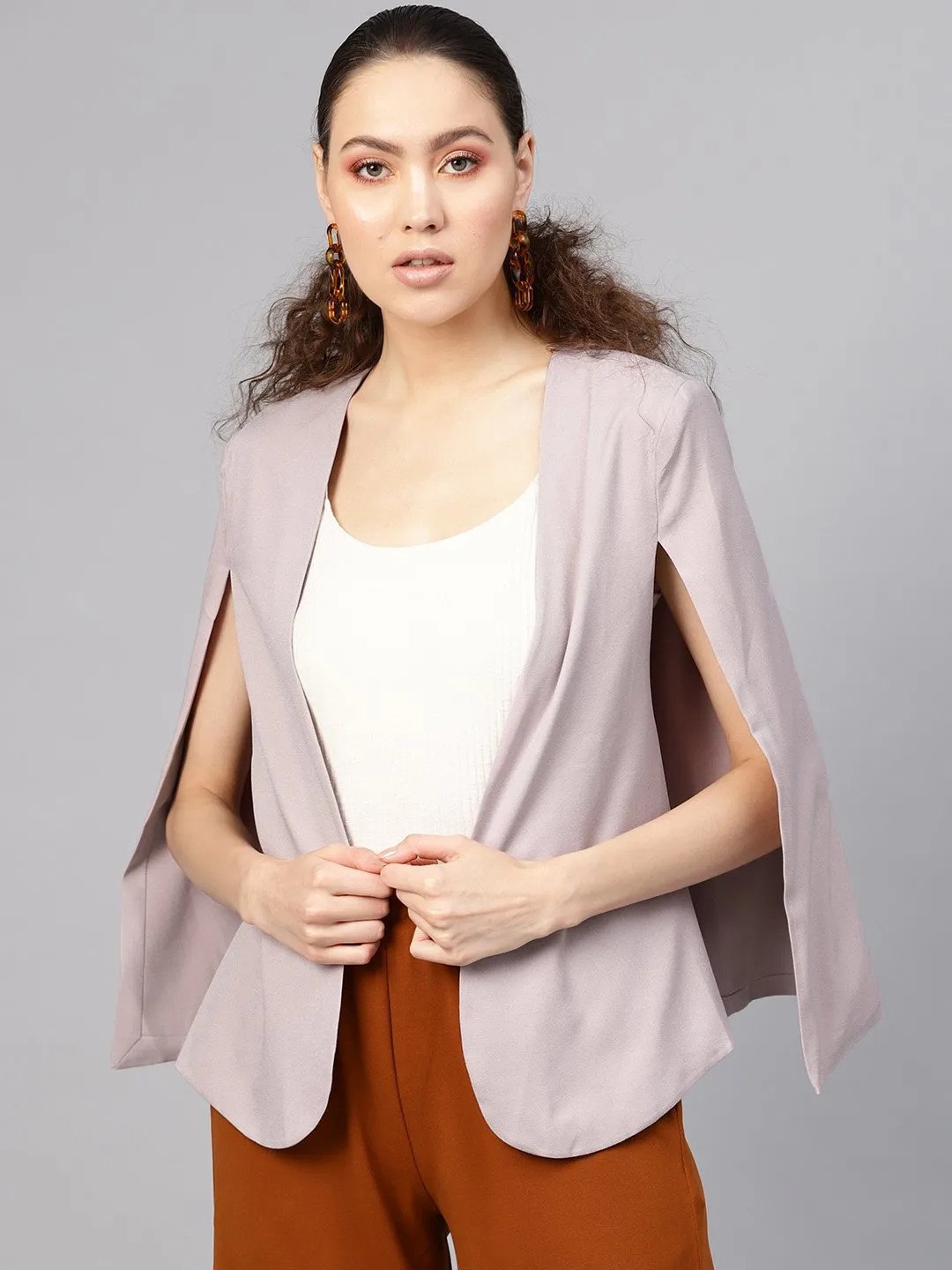 Mauve Cape Jacket