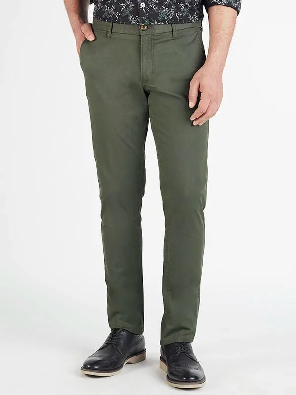 Men Brooklyn Fit Cotton Stretch Trouser