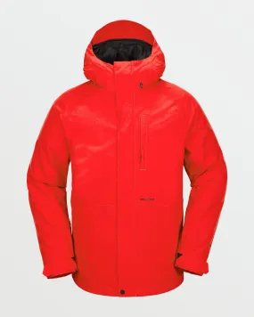 Mens Dua Insulated Gore Jacket - Crimson