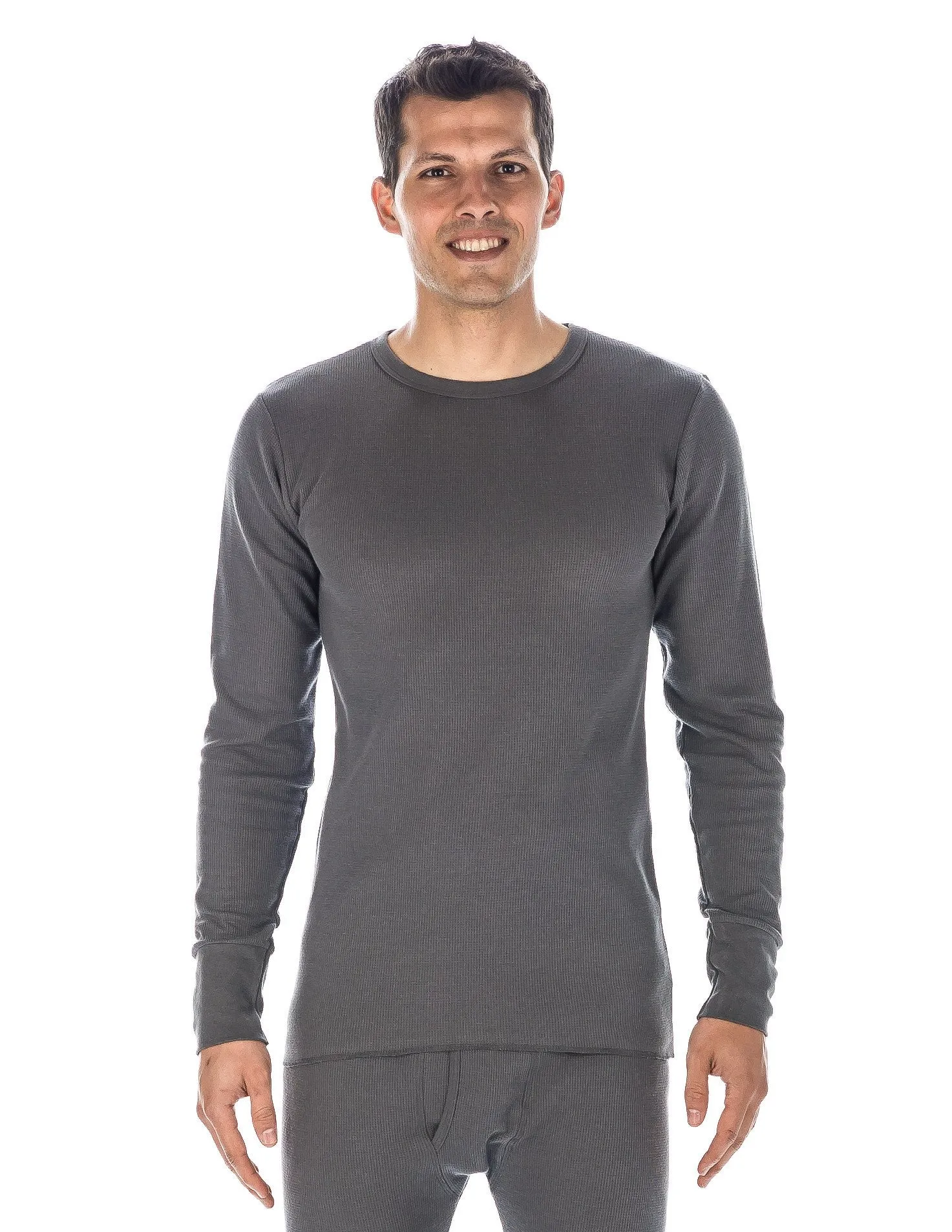 Men's Extreme Cold Waffle Knit Thermal Top and Bottom Set