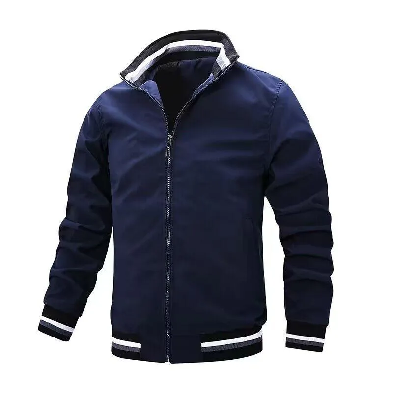 Men's Long Sleeve Urban Collar Jacket 00033618YM