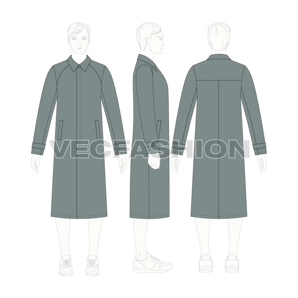 Mens Makintosh Coat