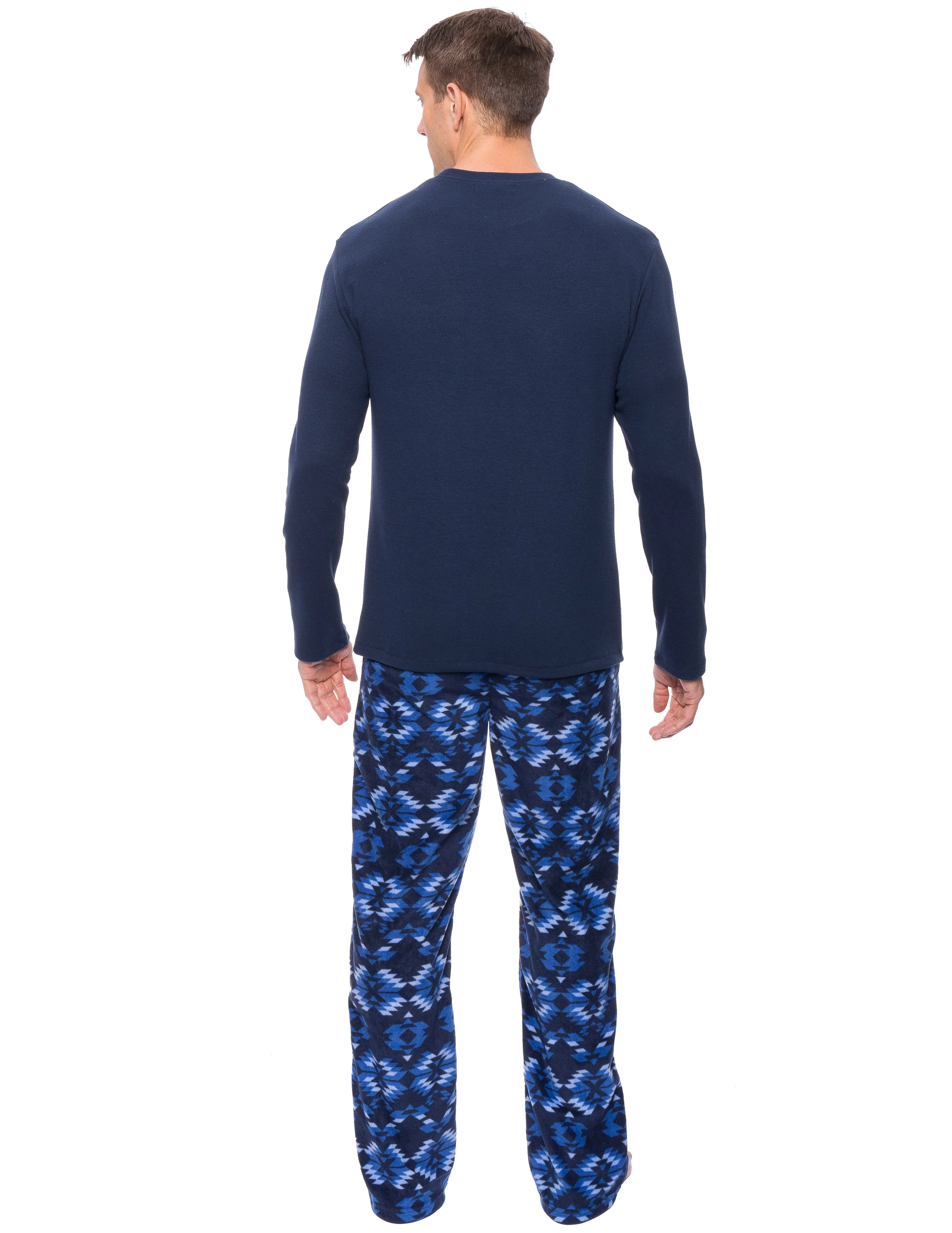 Mens Microfleece Lounge Set