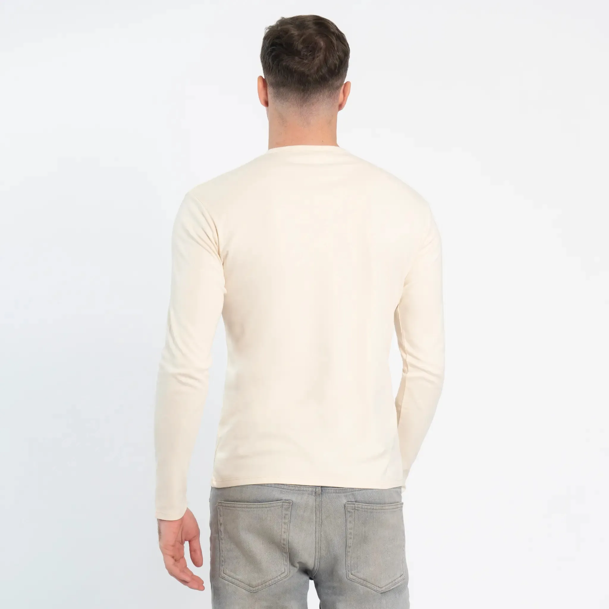 Men's Organic Pima Cotton Long Sleeve Shirt