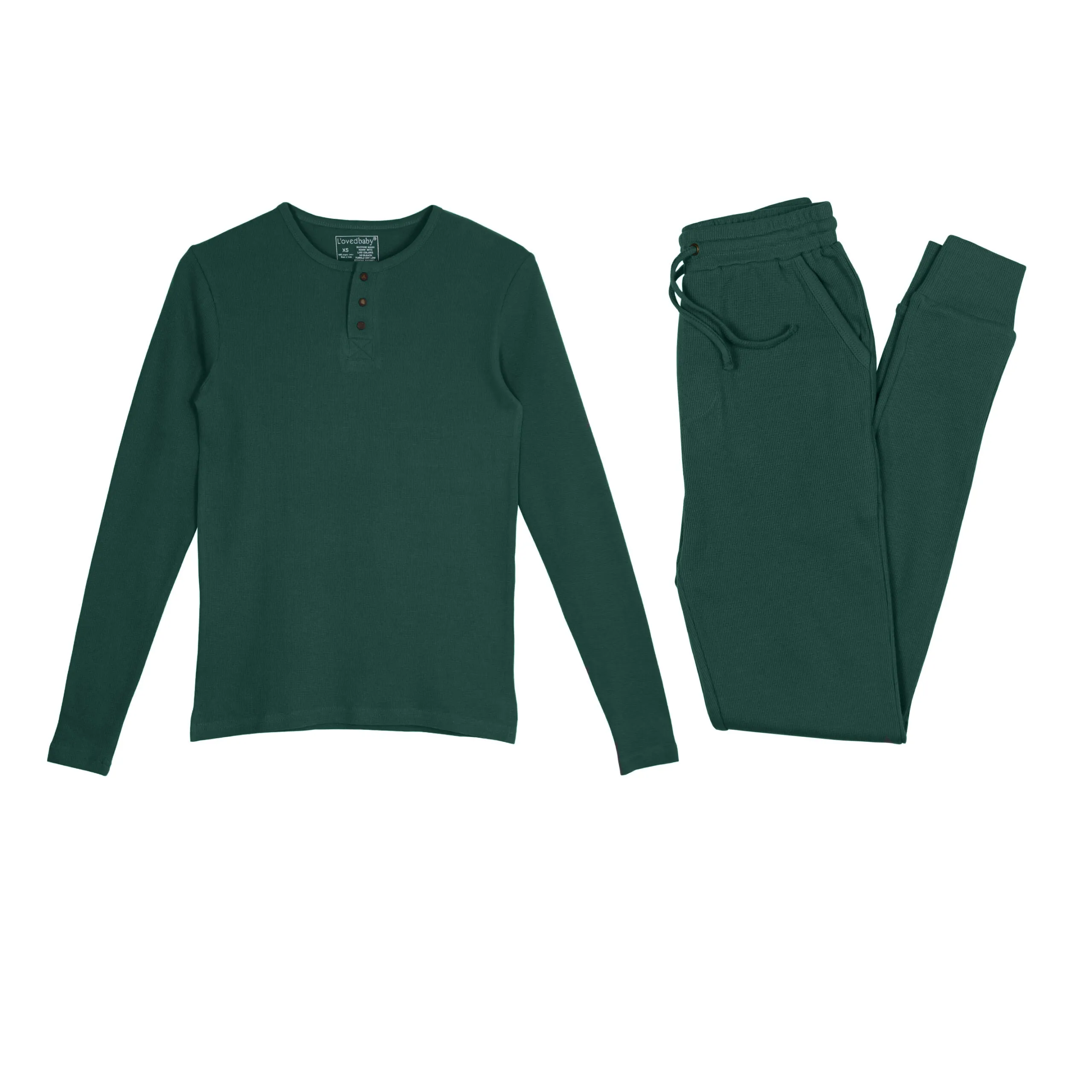 Men's Organic Thermal Lounge Set