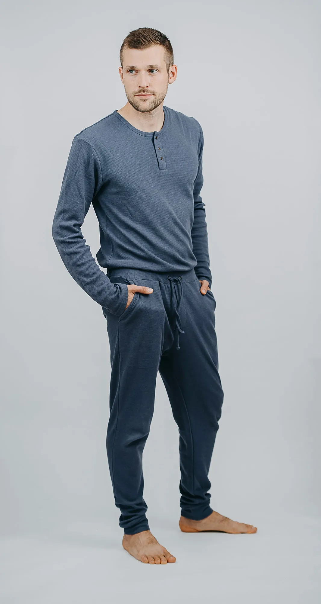 Men's Organic Thermal Lounge Set