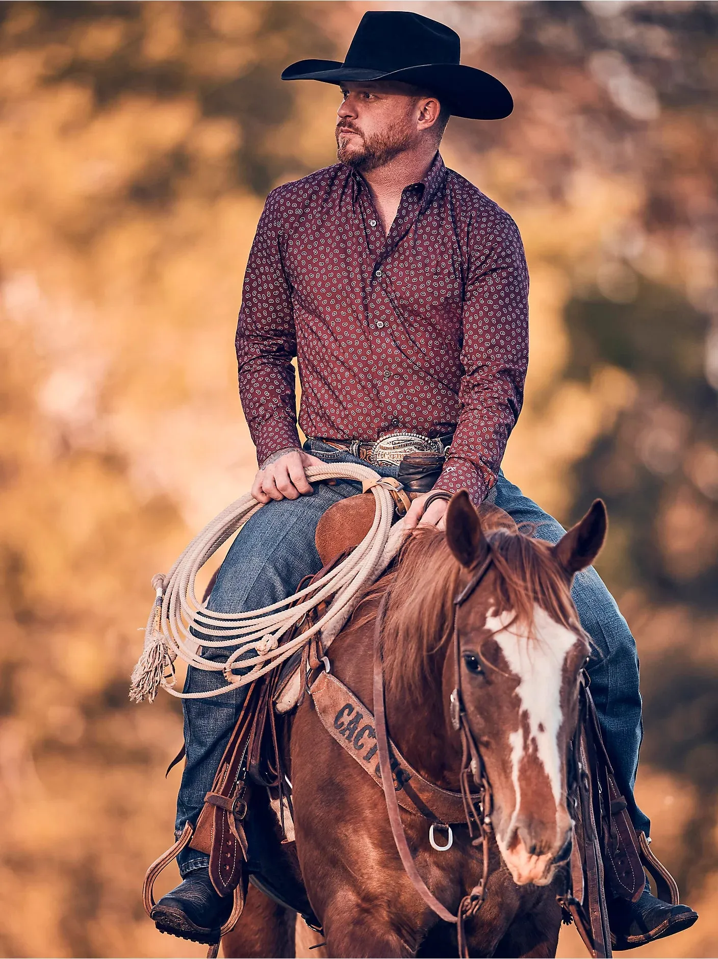 Men's Wrangler Cody Johnson One Pocket Button Down Shirt - 112357673