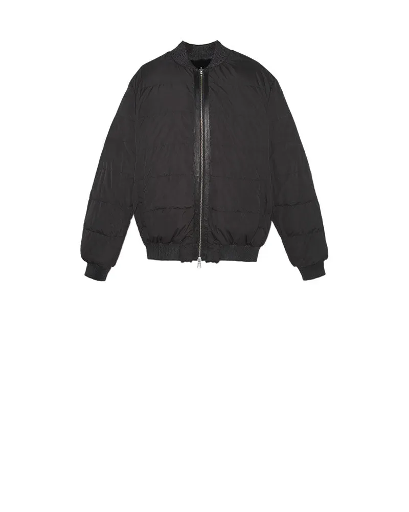 Merino Shearling Reversible Bomber Jacket