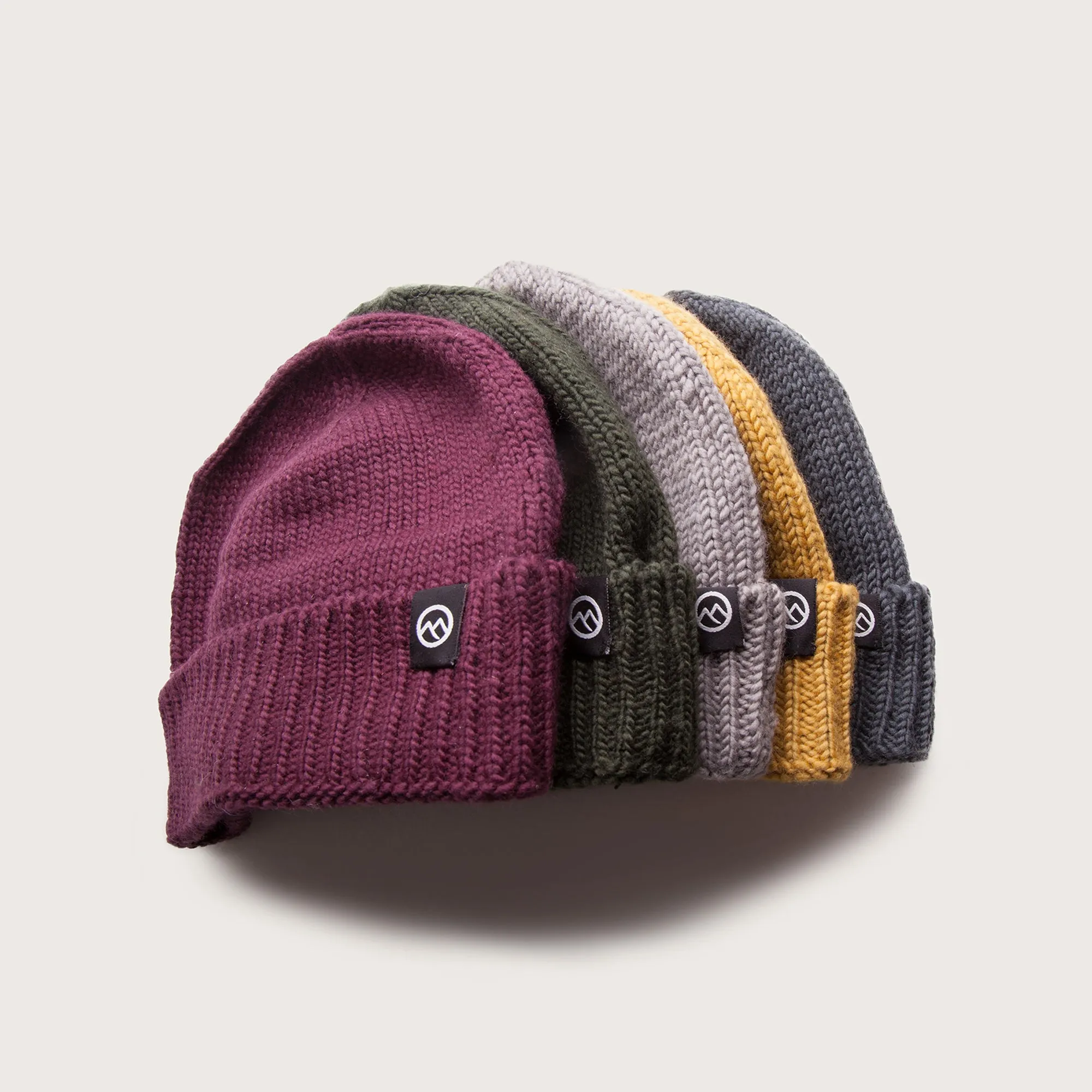 Merino Wool Fisherman Beanie - Forest