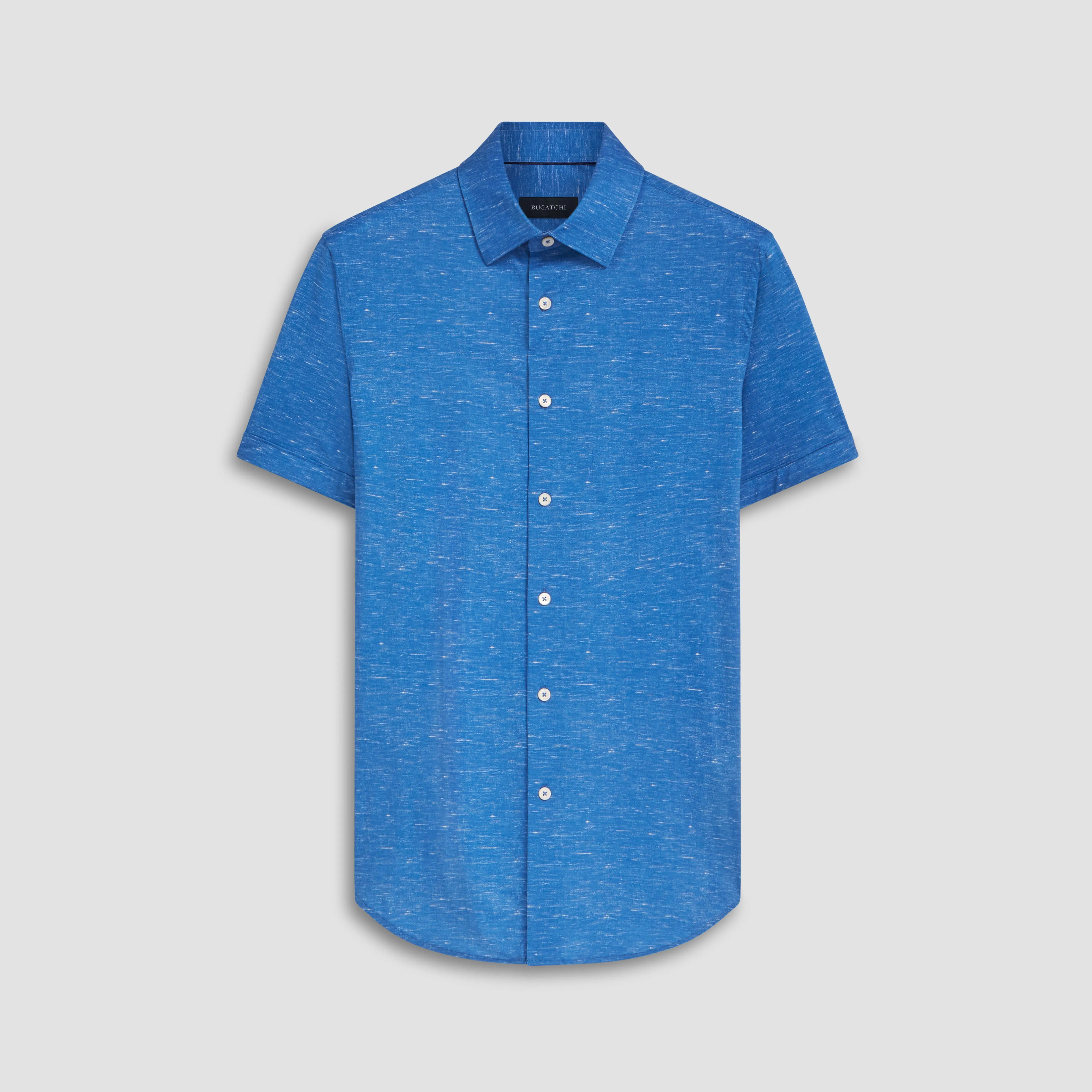 Miles Melange OoohCotton Short Sleeve Shirt