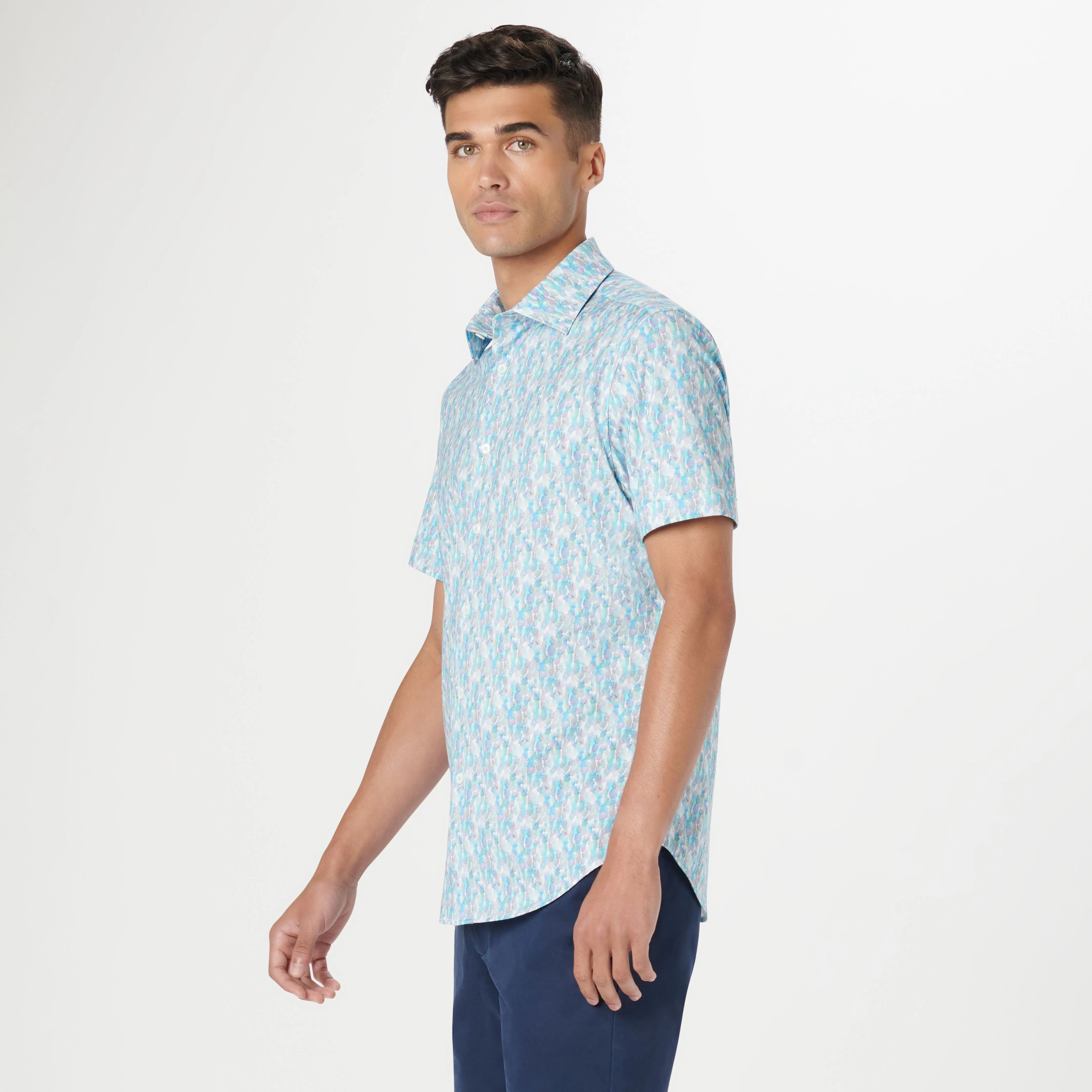 Miles Pineapple OoohCotton Short Sleeve Shirt