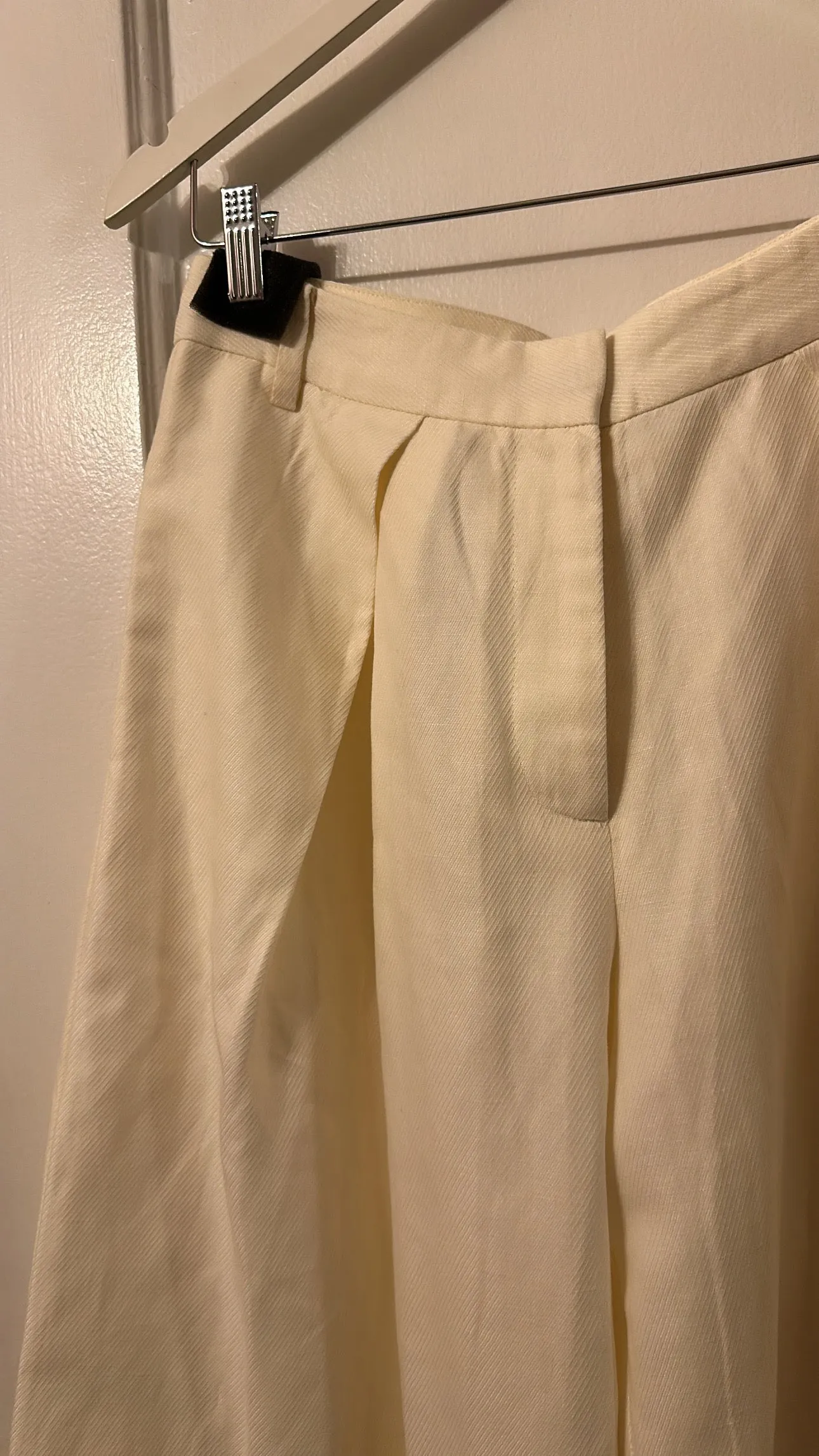 'Minimal Fold' Trousers