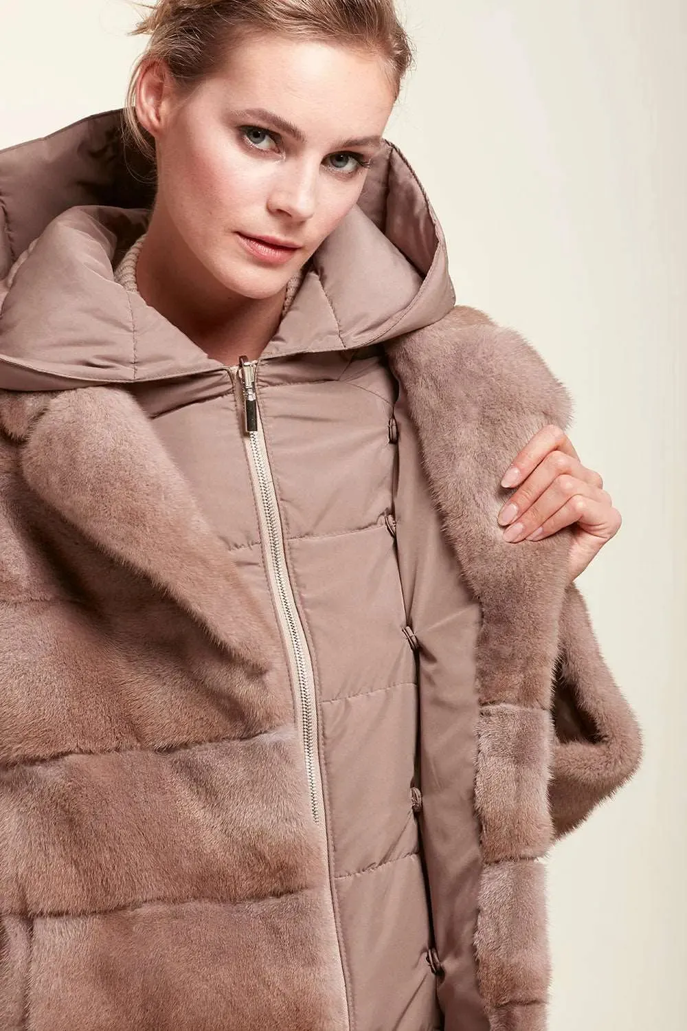 Mink jacket fur