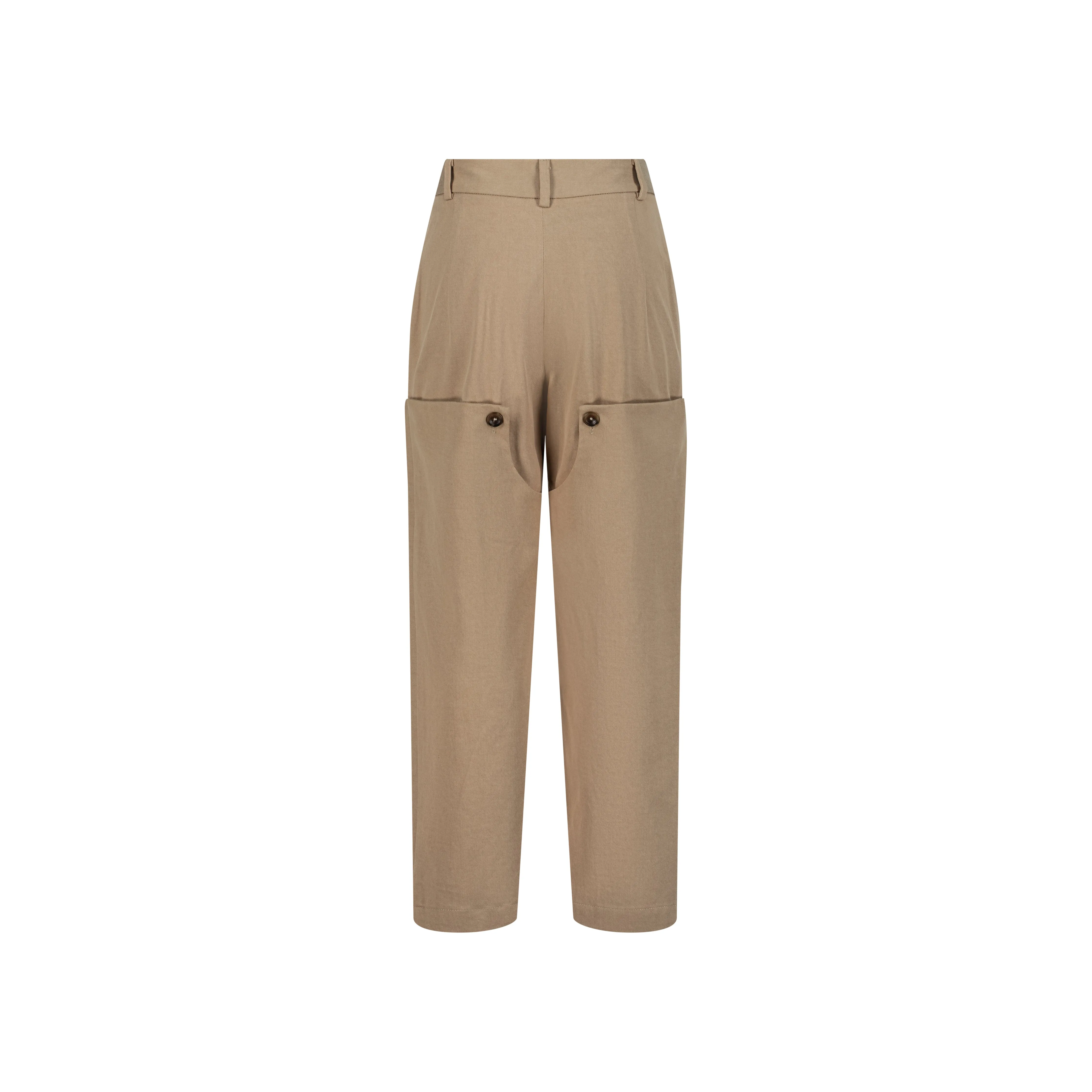 Mocha Marvel Girl's Casual Trousers