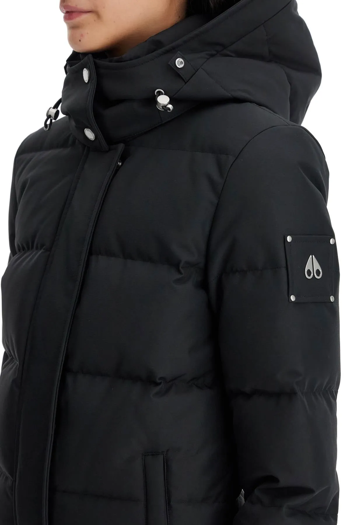 Moose Knuckles cloud 3q down jacket with she