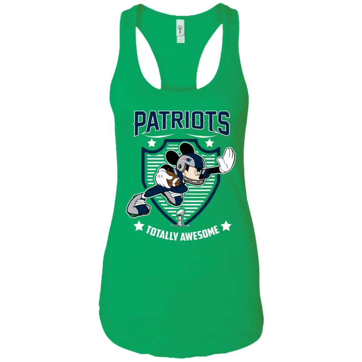 Nfl – New England Patriots Totally Awesome Mickey Mouse Super Bowl 2019 Football Women Tank Top