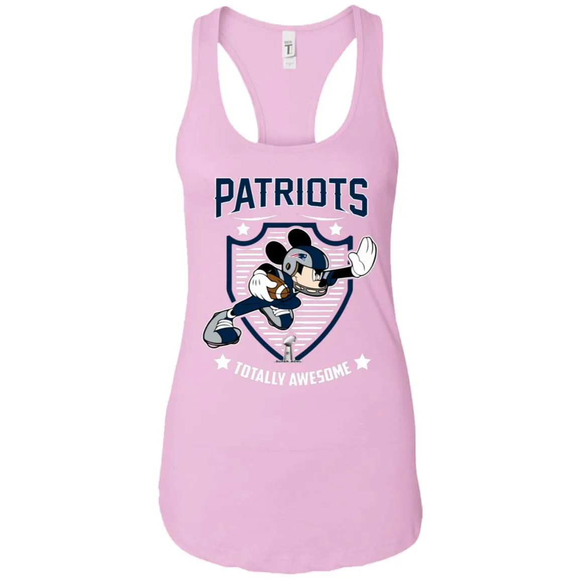 Nfl – New England Patriots Totally Awesome Mickey Mouse Super Bowl 2019 Football Women Tank Top