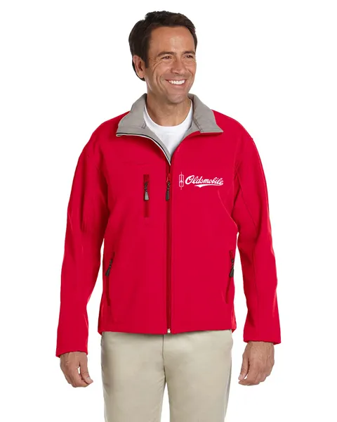 Oldsmobile Script Soft Shell Fleece Lined jacket