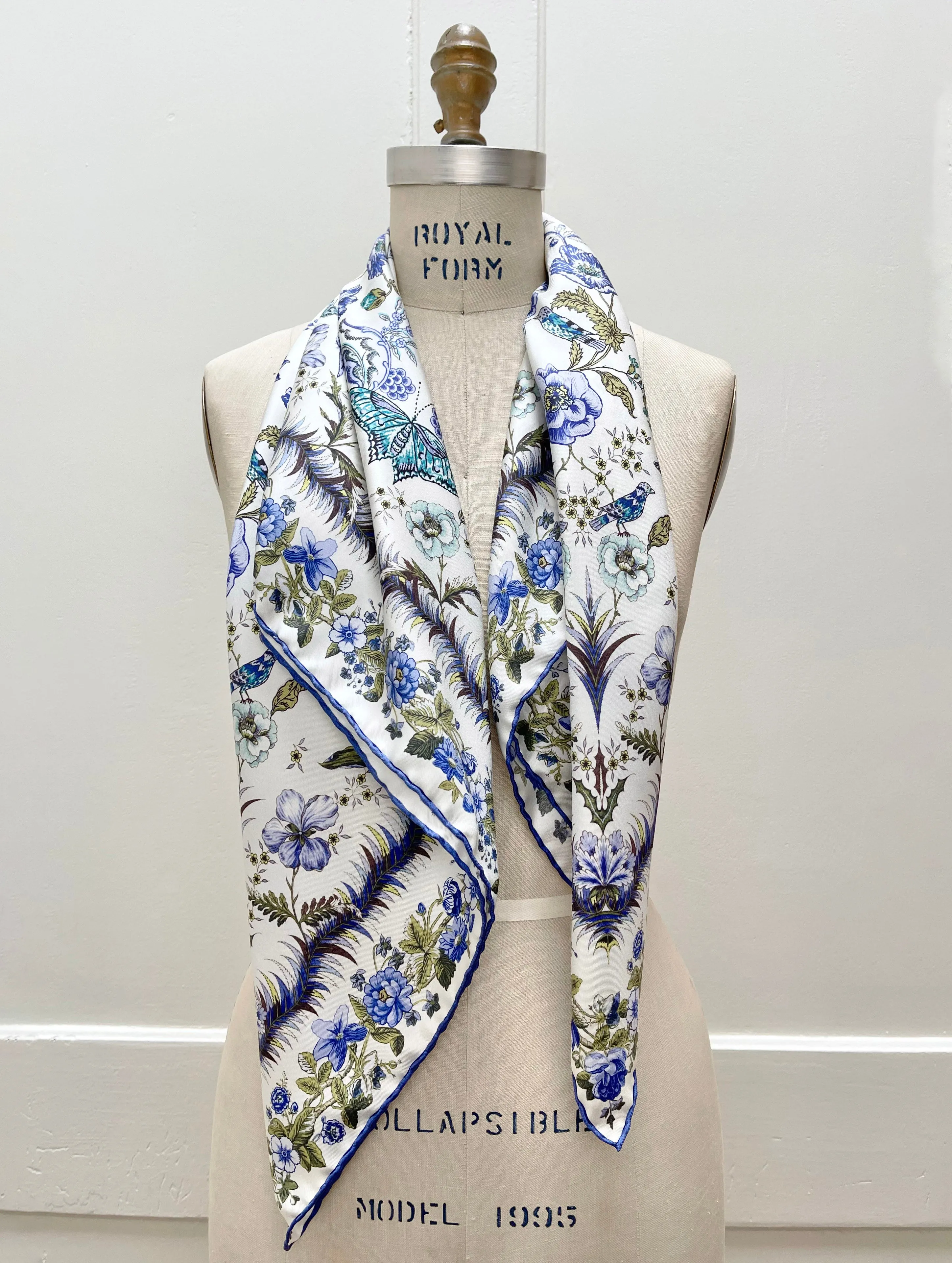 Personalized Floral Flight Scarf