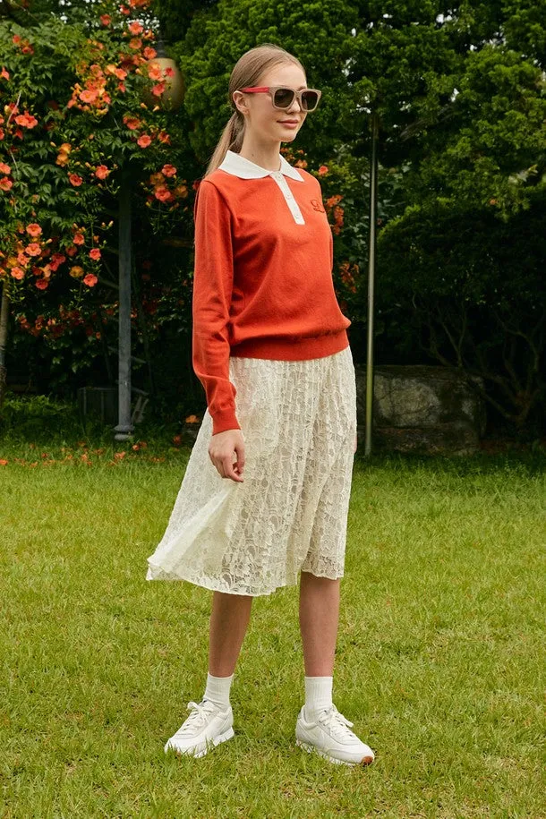 [PlayDEBB]Lace Pleated Skirt_IV(DDCMA7011M)