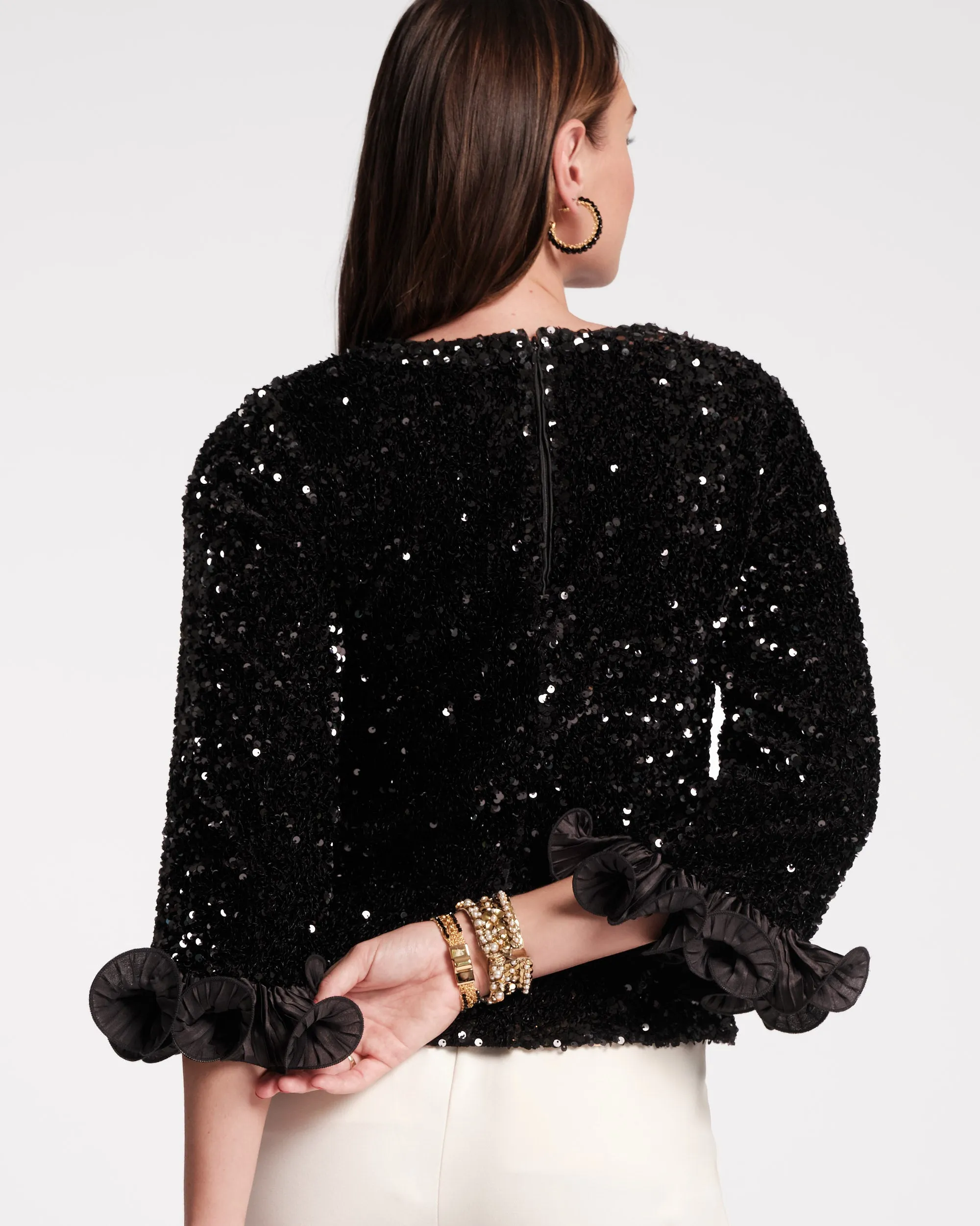 Plaza Sequin Top