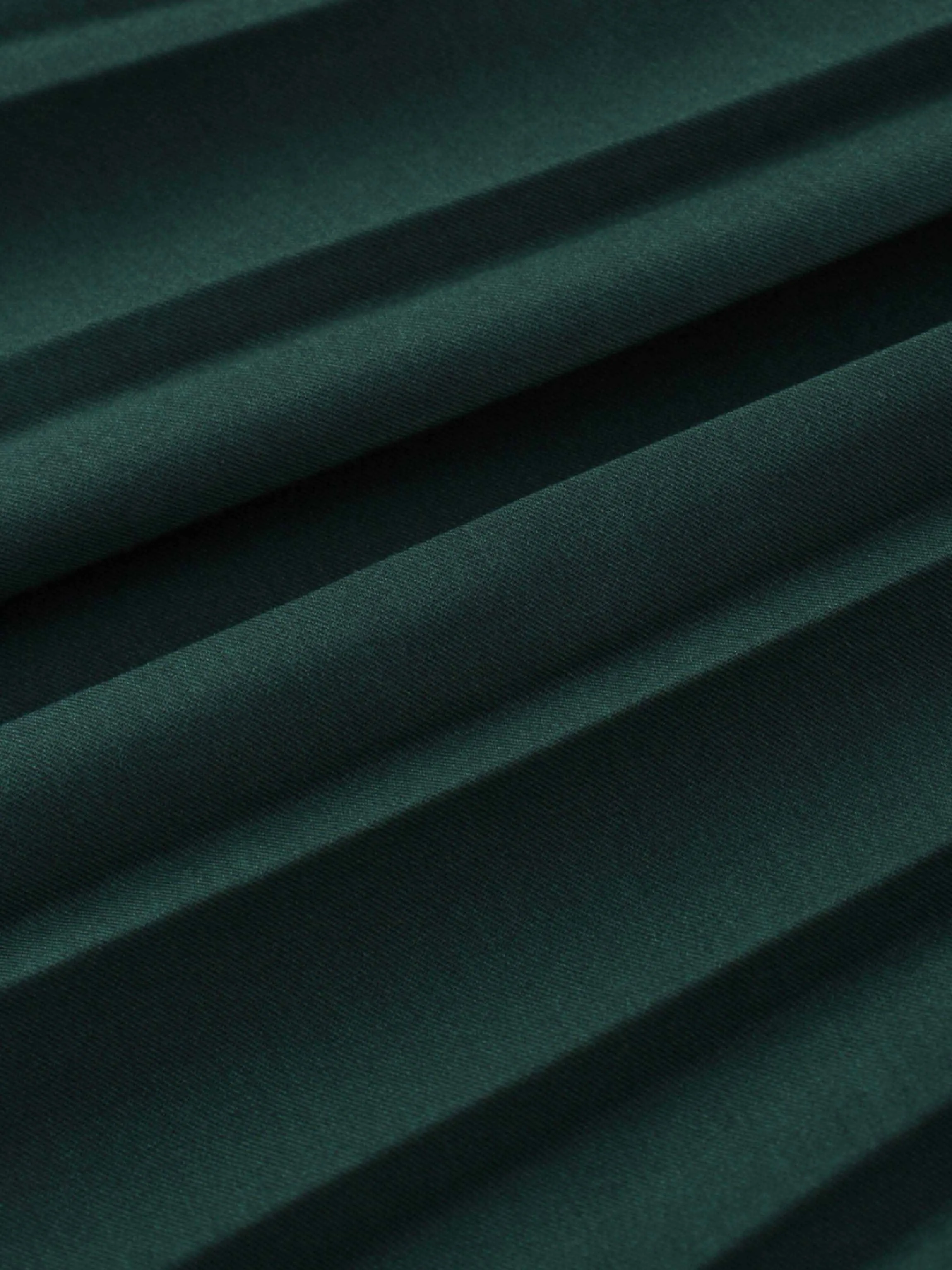 Pleated Skirt 37"-Emerald Green