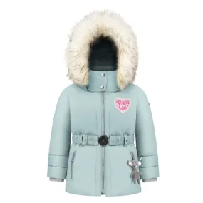 Poivre Blanc Girls Ski Jacket - Aloe Blue 2-7 yrs