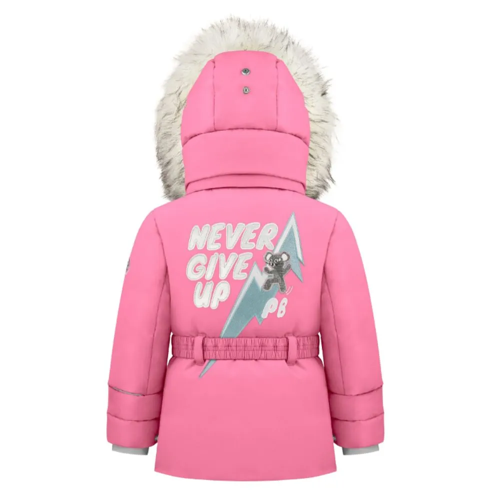 Poivre Blanc Girls Ski Jacket - Orchid Pink 2-7 yrs