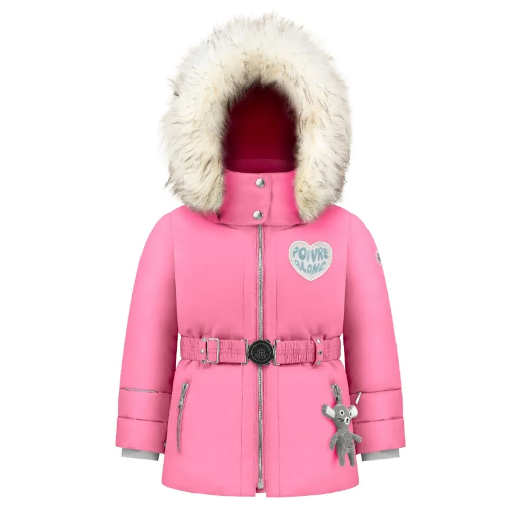 Poivre Blanc Girls Ski Jacket - Orchid Pink 2-7 yrs