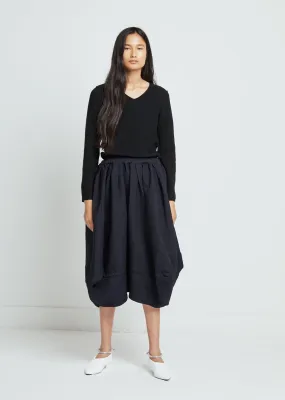 Polyester Serge Garment Treated Skirt