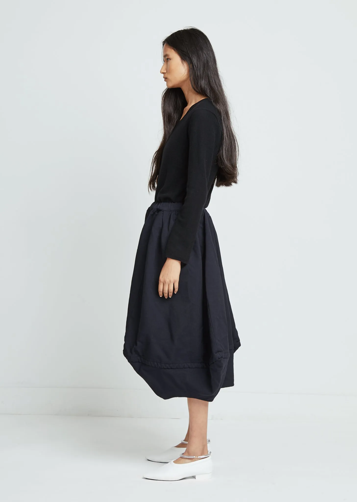 Polyester Serge Garment Treated Skirt