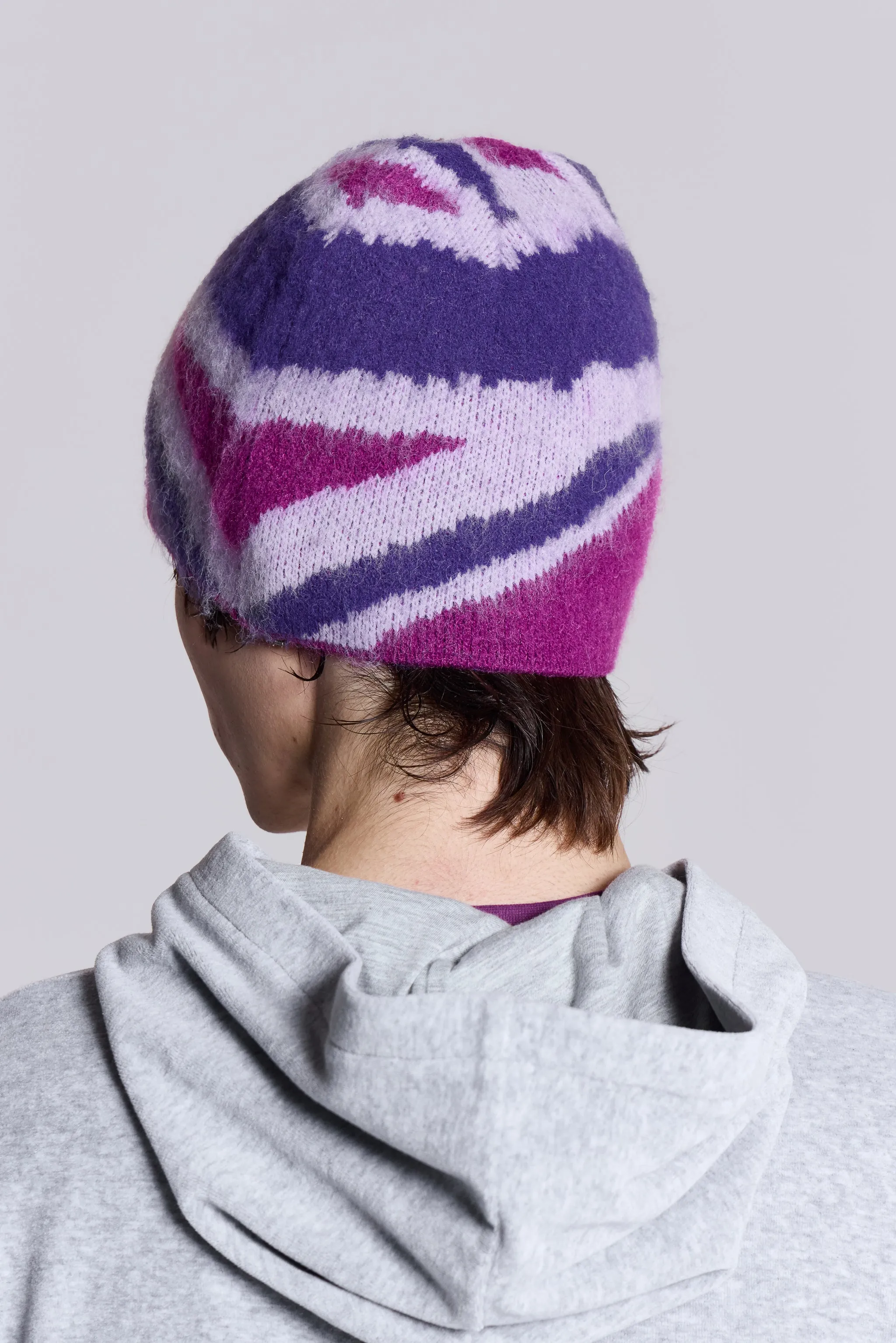 Purple Patriot Beanie